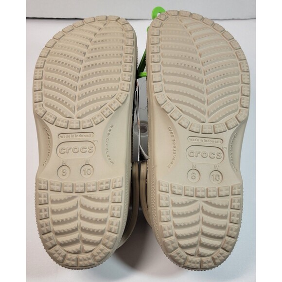 Crocs Baya Classic Unisex Clogs Shoes 10126-2v3 Size Men\'s 8/Women\'s 10 Tan